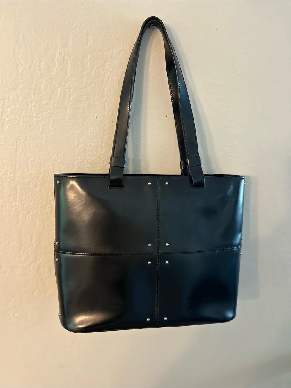 Tod’s Classic Black Studded Women’s Tote Bag
